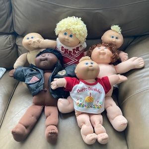 Lot of vintage cabbage patch kids dolls Xavier Robert’s 1985 (6)